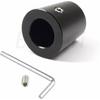 Black Heel Shift Eliminator Cap Shaft Cap Compatible for Harley Davidson Touring Street Glide Electra Glide Road Glide Road King Trike 1980-2024