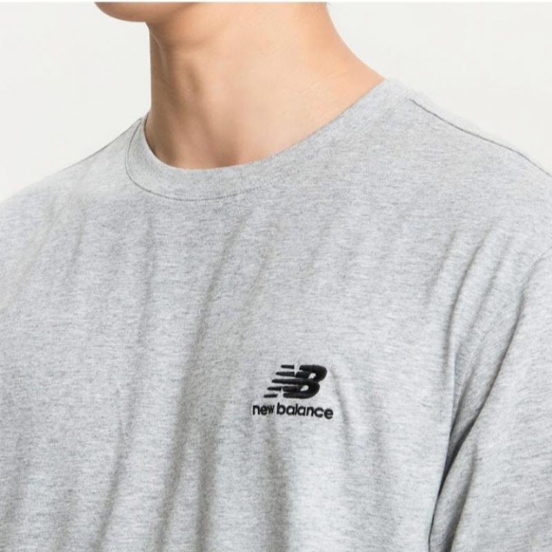 New Balance Half Club Public – Kurzarm-T-Shirt mit kleinem Logo, Nbnee21013 Ac