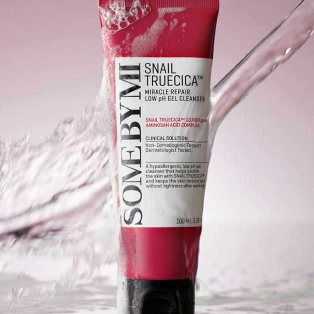

Some By Mi Snail Truecica Miracle Repair Гель для умывания с низким pH, 100 мл