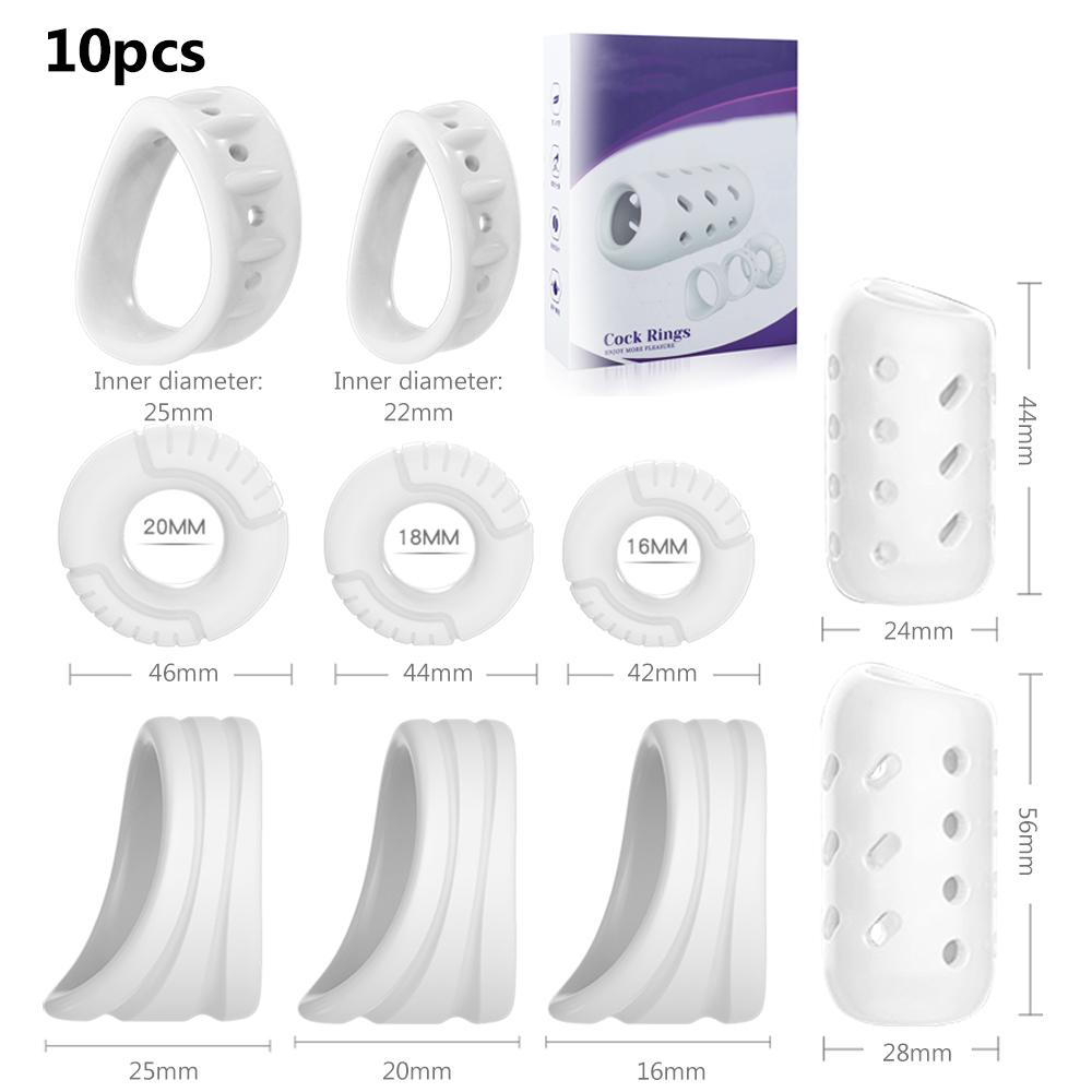 Silicone Male Foreskin Corrector Penis Rings Cock Ring Male Glans Expose Delay Ejaculation Cockrings Sex Toys For Men Adults Toy