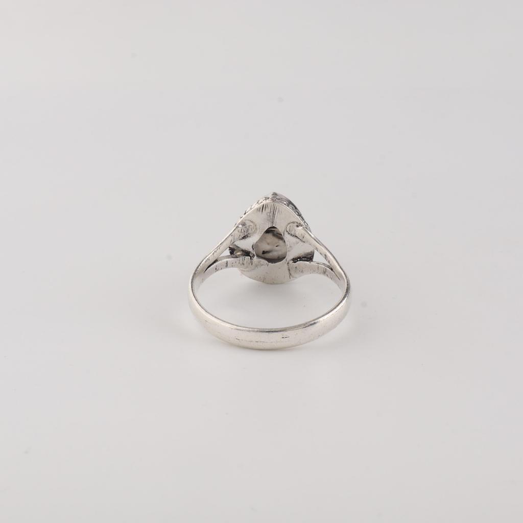 Natural Black Rutile Gemstone 925 Sterling Silver Jewelry Designer Women Ring For Anniversary Gift RR-85-28