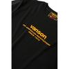 Vanson VSE25801S Men's Moisture-Wicking, Quick-Drying Mesh T-Shirt (XL, Black/Yellow)