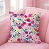 Solid Color Blocking Cushion Cover Comfortable Reversible Pillow Cover Ideal for Car Sofa Bedroom  Beyond