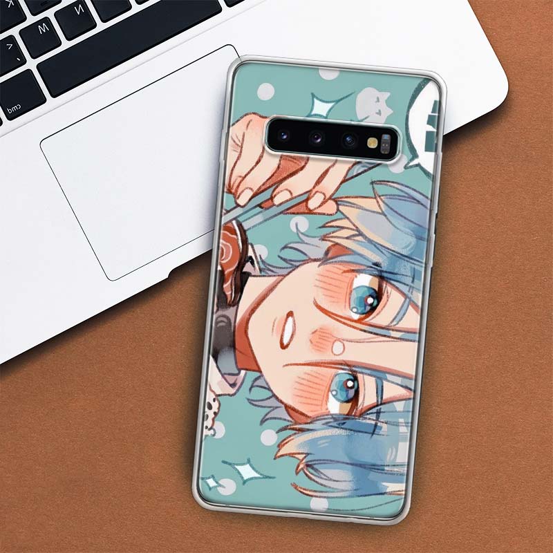 Sk8 The Infinity Anime Phone Case For Samsung Galaxy M21 M12 M31S M32 M51 M52 Note 20 Ulte 10 Plus 9 8 J4 J6 + J8 M11 F52 F62