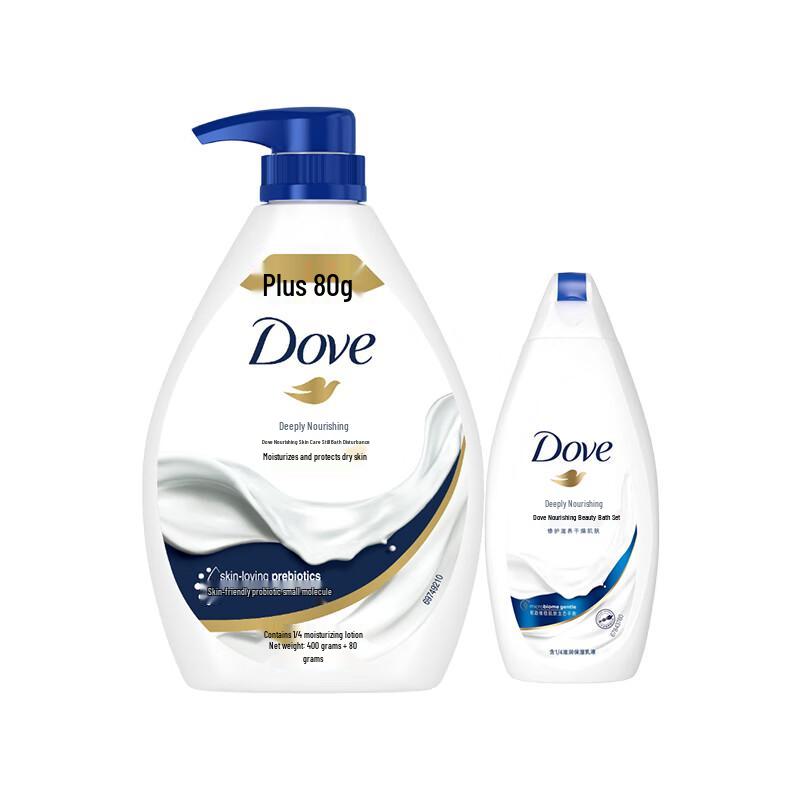 

Dove Deeply Nourishing Body Wash 480g + 190g Refill