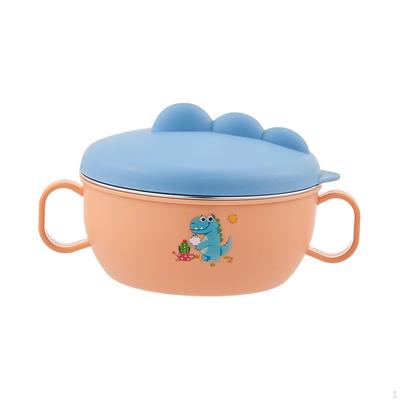 Baby Bowls Children Food Detachable Noodle Bowl Cartoon Rice Training Stainless