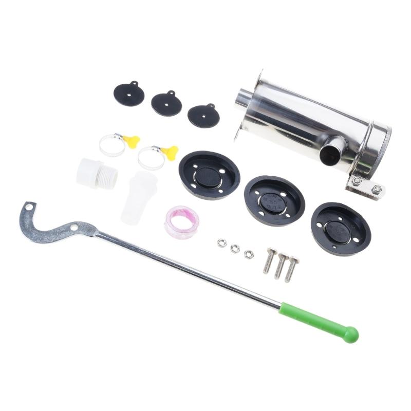 Ruční tlakové vodní čerpadlo s otočným designem o 360 stupňů Tlakové čerpadlo pro efektivní venkovní hydrataci a zavlažování