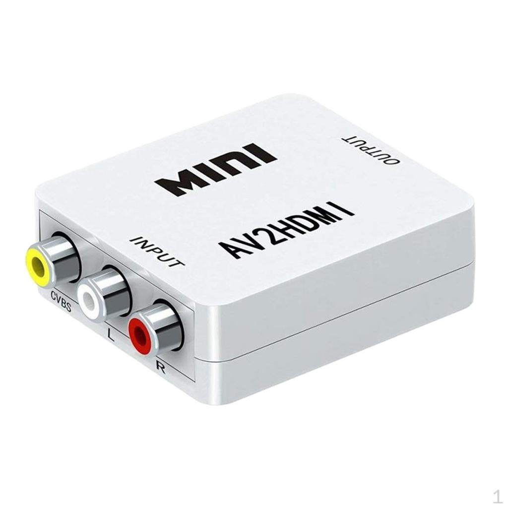 

1080P в видеоконвертер AV2 Адаптер PAL / NTSC с USB-кабелем для комплекта