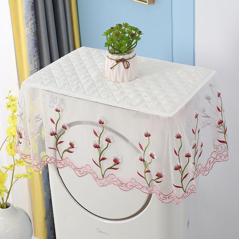 

Always-on Air Conditioning Dust Cover Fabric Lace Dustproof Vertical Rectangular Air Condition Tank Cover Midea Gree 3p2p New bonus 55cm * 35cm