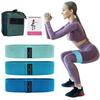 Fitness Yoga Elastic Band Polyester Cotton Buttocks Band Squat Resistance Pull Band Bodybuilding Elastic Ring
