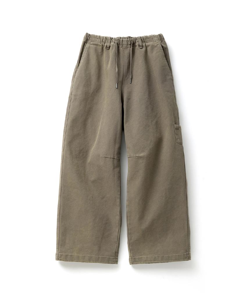 Haechinglum Over Duck Pants Washed Beige