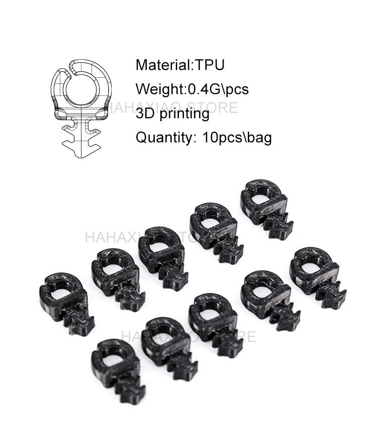 Camera Data Cable TPU Screw Thread Fixed Buckles SDI Video Cable Fixing Clamps Power Line HDMI Sorting Clip Tools Tiny Cage DSLR