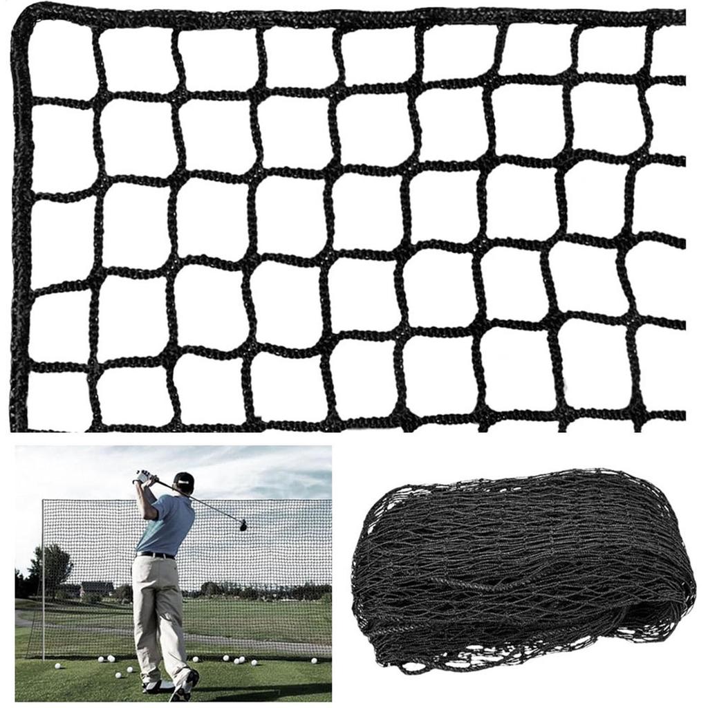 3x3m Golf Swing Training Net Golf Practice Batting Netting Ball Sports Exercise Aid Golf Swing Training Hitting Blocking Cages