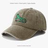 Four Seasons Retro Washed Embroidery Cotton Baseball Cap Men Women Vintage Adjustable Casual Dad Hat Hip Hop Streetwear Sun Hats