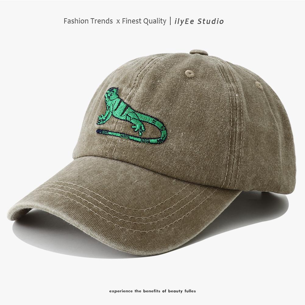 Four Seasons Retro Washed Embroidery Cotton Baseball Cap Men Women Vintage Adjustable Casual Dad Hat Hip Hop Streetwear Sun Hats