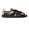 Tommy Jeans Womens/Ladies Greenwich Cow Print Leather Trainers