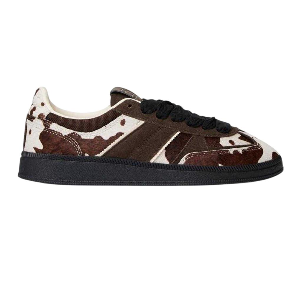 Tommy Jeans Womens/Ladies Greenwich Cow Print Leather Trainers