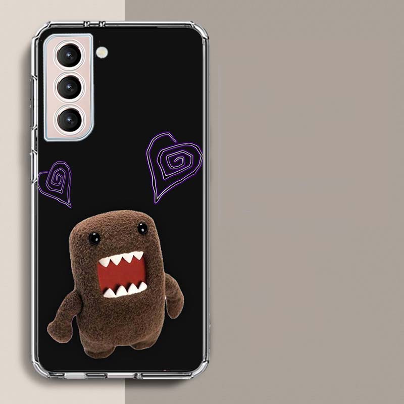 

Cute D-Domo-kun Phone Case For Samsung Galaxy S25 Edge S24 S23 FE S21 S20 S10 Plus S22 S26 Ultra Cover Clear Cases TPU Capa Shel Samsung S20 FE