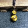 Unisex Agate & Obsidian Necklace: Red Tiger Eye & Silver Pendant, 16MM Stones