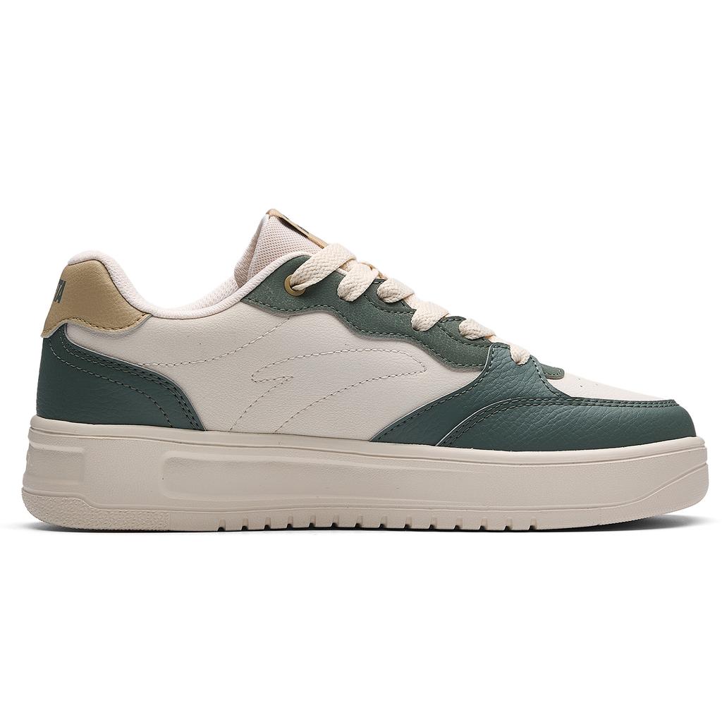 Anta Casual Simple Trendy Versatile Lightweight Slip-Resistant Low-Top Skate Shoes Men sneakers Green Khaki 912628016Q-4