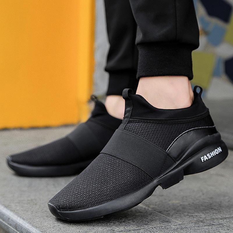 Men's Casual Sneakers Women Breathable Mesh Running Shoes Couple Footwear Light Plus Size Tennis Luxury Brand Walking Trainers