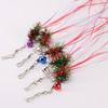 Red Green Tassel Bright Silk Replace Head Of Cat Teaser Cat Toys Pet Toy