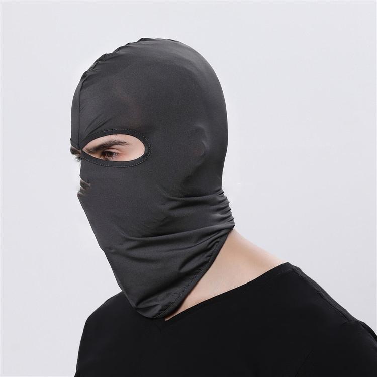 Summer Baclava Helmet Headwear Full Face Covering Print Face Ski Mask Hood Balaclava Facemask