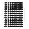 48-144Pairs Sports Eye Black Stickers Under Eye Black Strips Football Face Stickers Breathable Eyeblack Sticker with 1Pcs Pencil