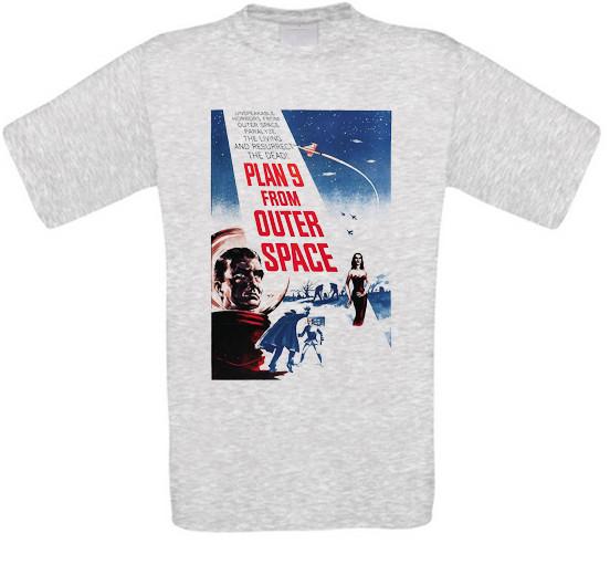 Plan 9 from Outer Space Plan 9 From Space Cult Movie T-Shirt All Sizes- XXXXL