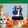 Of The Day Dead Themed Skull Pattern Party Desktop Paper Decoration Ornament