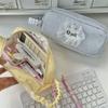 Großes Federmäppchen Sternenmuster Schreibwaren-Organizer Neue Schultasche Büro