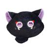 Large Black Scara Cat Plush Pillow - Cute Anime Cartoon Cushion Pendant Backrest