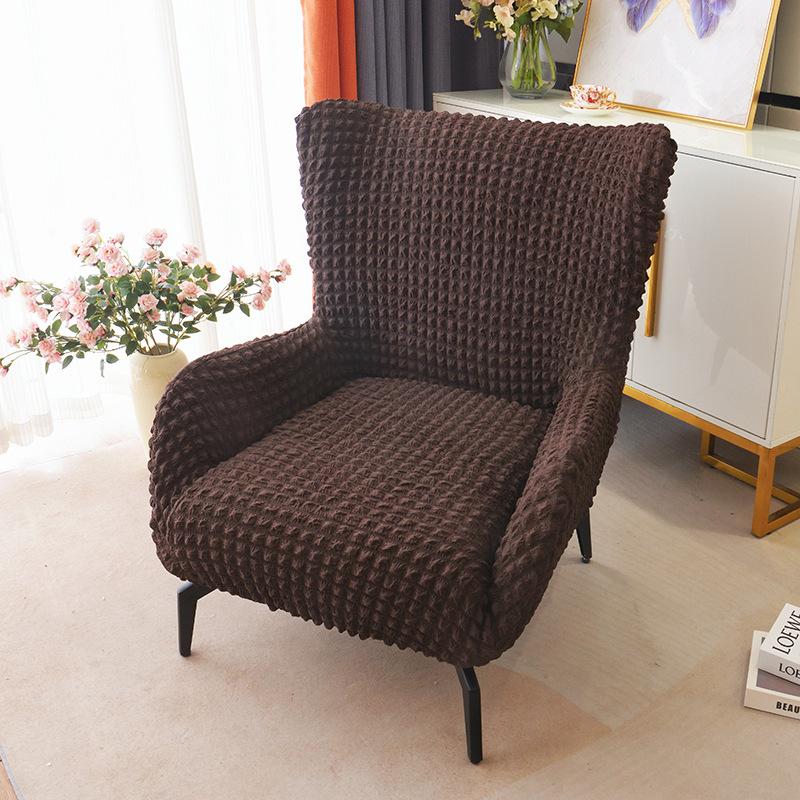 Solid Color Seersucker Lazy Boy Sofa Covers Relax Sofa Slipcovers Stretch Universal All-inclusive Lounge Tatami Chair Cover