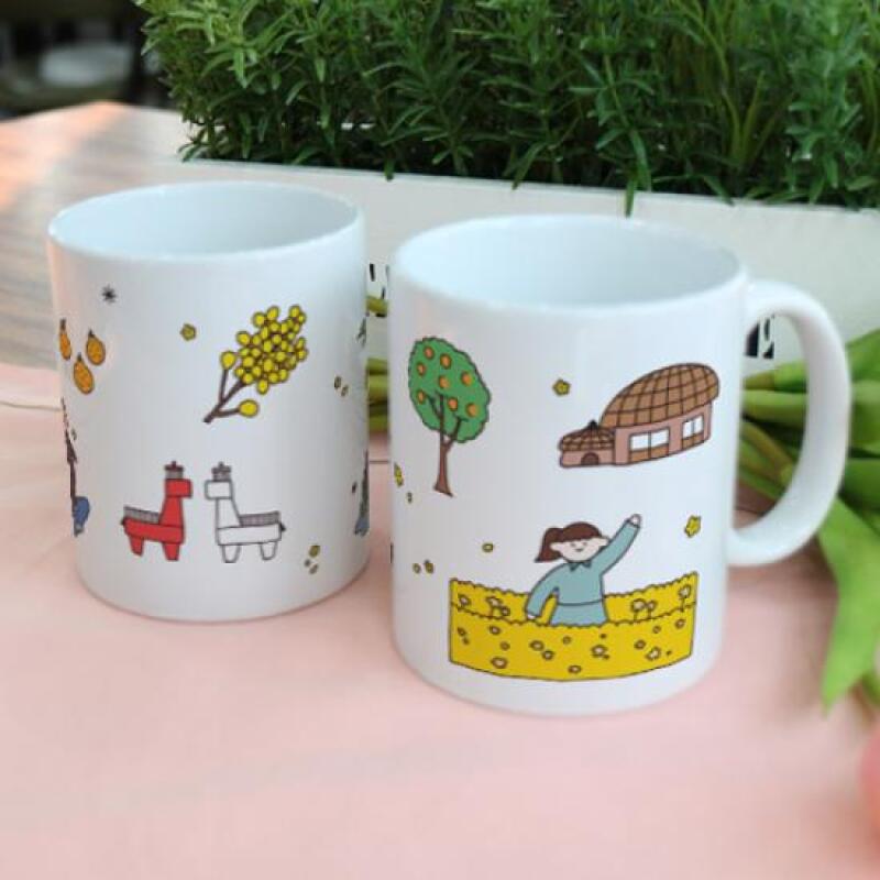 eh205-Design Mug 2p-Jeju Island Icon