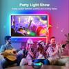 Portable Wireless Bluetooth Speaker, Shower Speaker with RGB Lights, Hi‑Fi Audio, IPX7 Waterproof, Bluetooth 5.4, Extended Playtime, TF Card