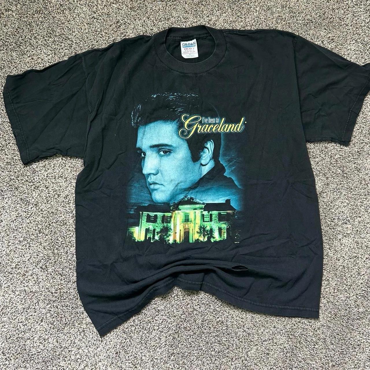 Super cool Elvis Presley I’ve been to Graceland 1999 vintage tee L