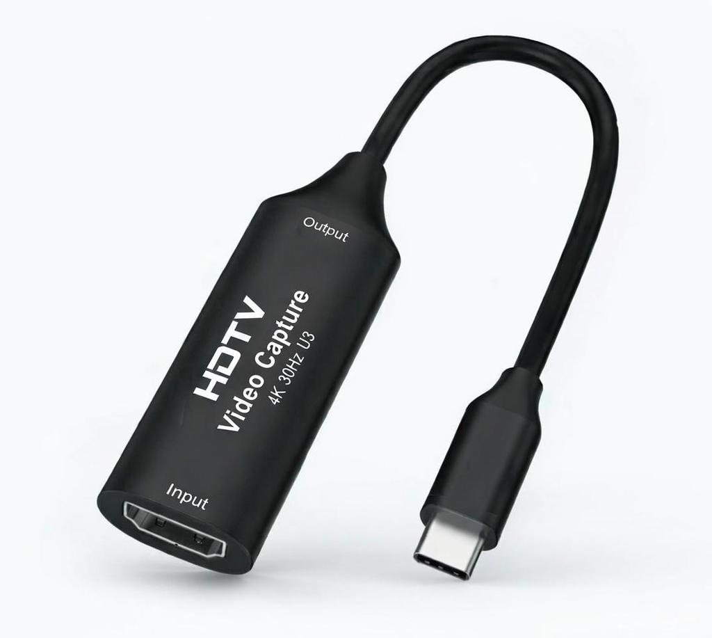 4K HDMI To USB 3.0 Video Capture Card for Game Streaming & Recording - MS2130 Chip