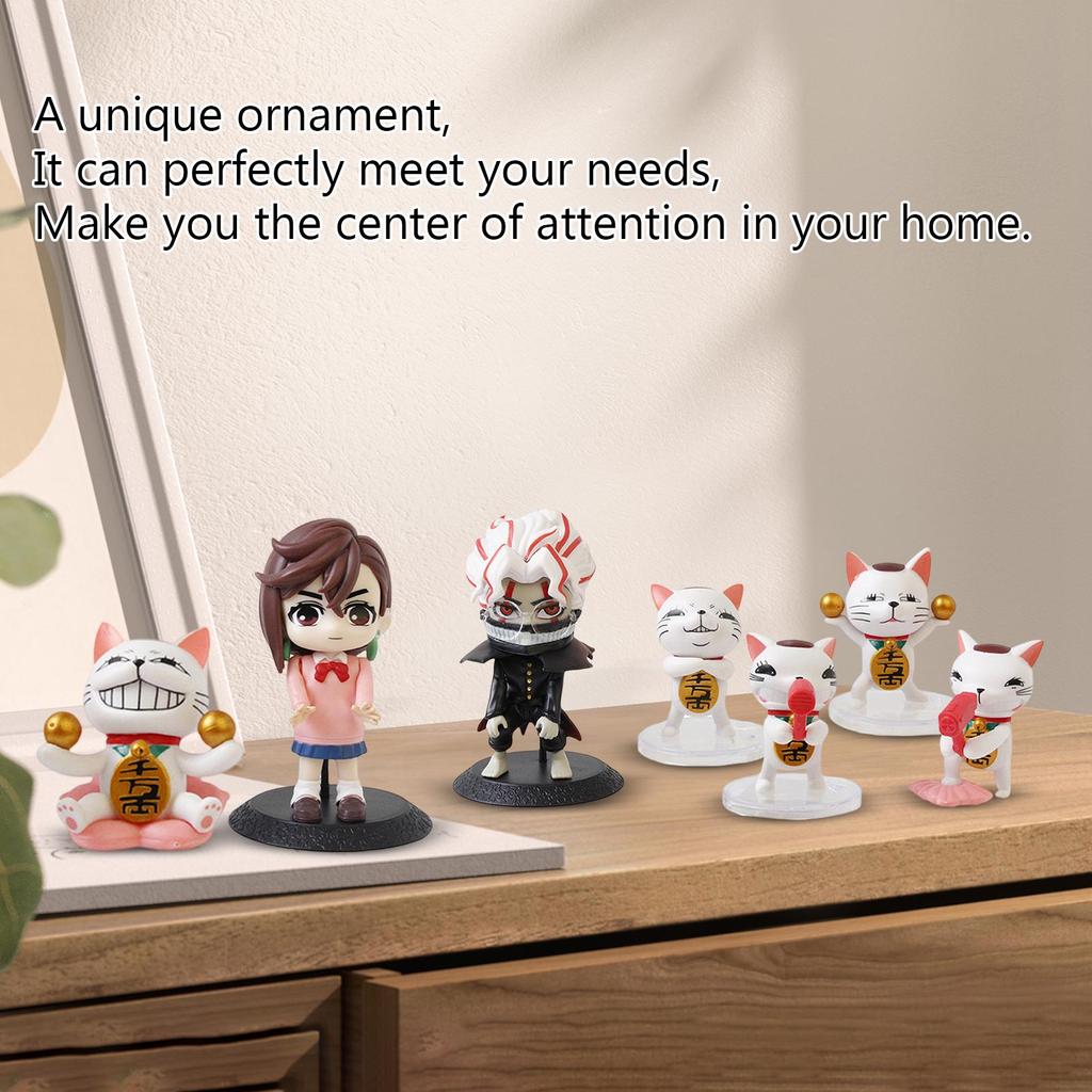 7 figurek celého těla s anime tématikou, dětské hračky, sběratelská edice pro dospělé, legendární sběratelská edice, figurka jako dárek k narozeninám