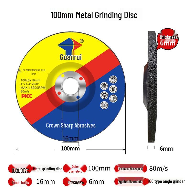 

100mm Stainless Steel Polishing and Sanding Disc for Angle Grinder