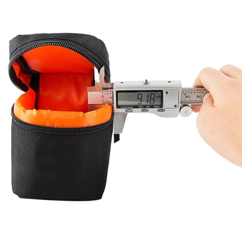 Torby ochronne Pokrowiec na obiektyw aparatu Miękki pokrowiec Osłona na obiektyw aparatu DSLR Akcesoria fotograficzne Torba wyściełana