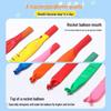 Thickened Soaring Rocket Balloon Toy for Kids – Long, Vibrant Balloons for Sky Decoration and Fun.