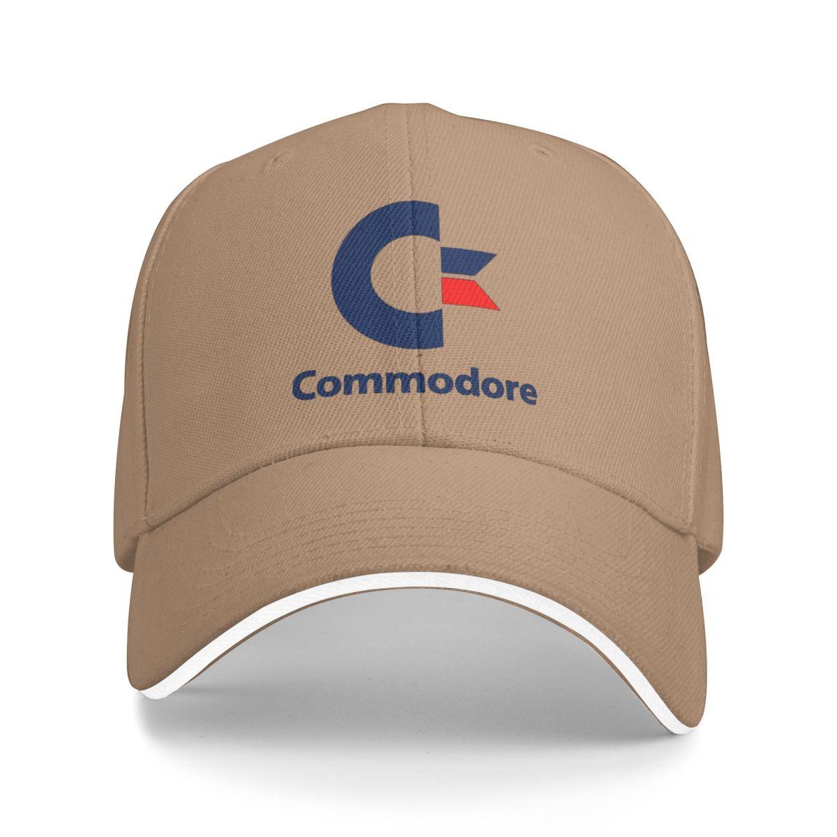 

Commodore 64 Logo Baseball Caps Snapback Baseball Hats Breathable Casual Casquette Outdoor for Men And Women One Size