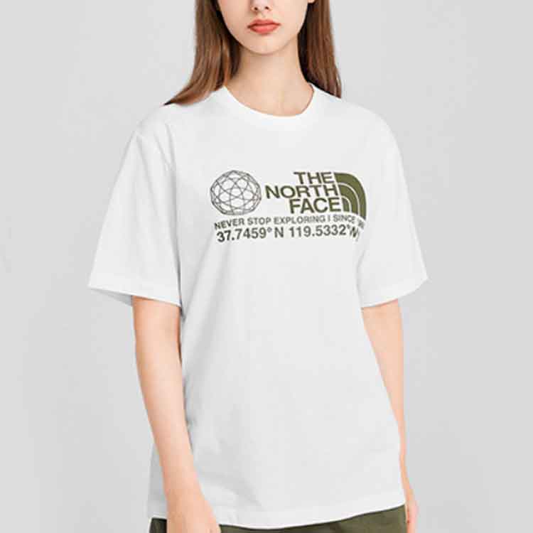The North Face T Shirt Unisex White NF0A5JZ8-FN4