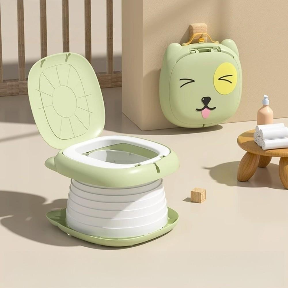 Hygienic Children's Foldable Potty Hard Pad Portable Toilet Kids Toilet Training Potty Seat Travel