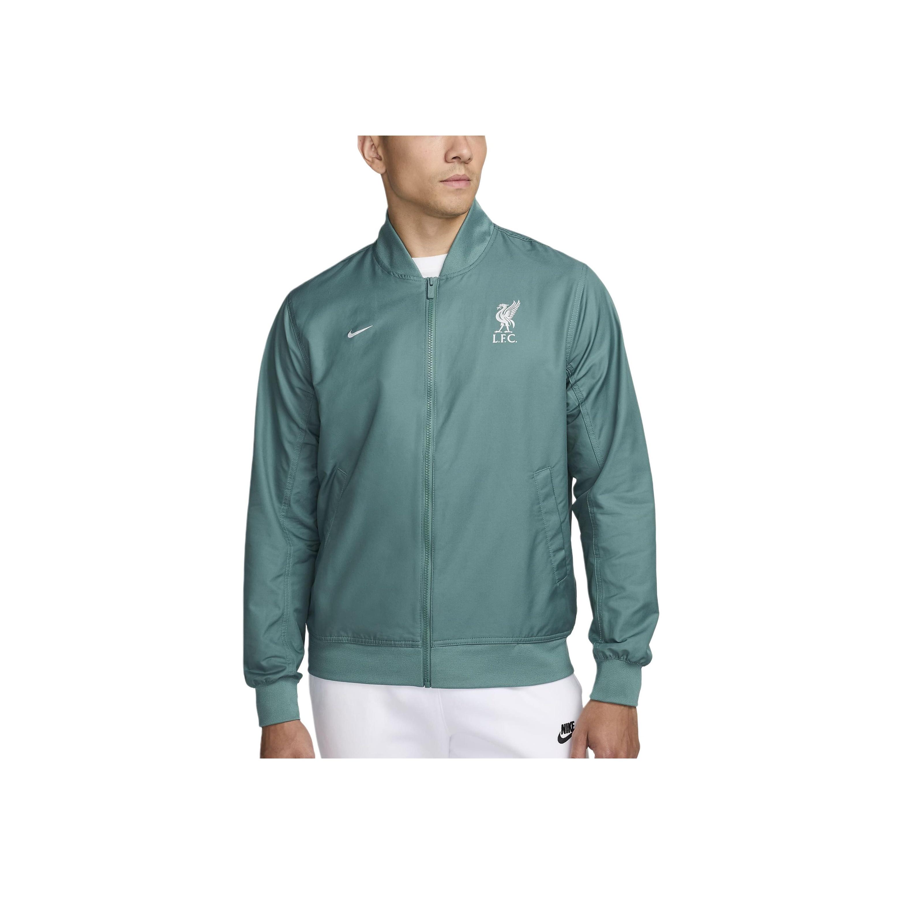 

Nike Liverpool FC FW24 Fashion Football Woven Pilot Jacket Men Jacket Dark-Green FV6255-361 M
