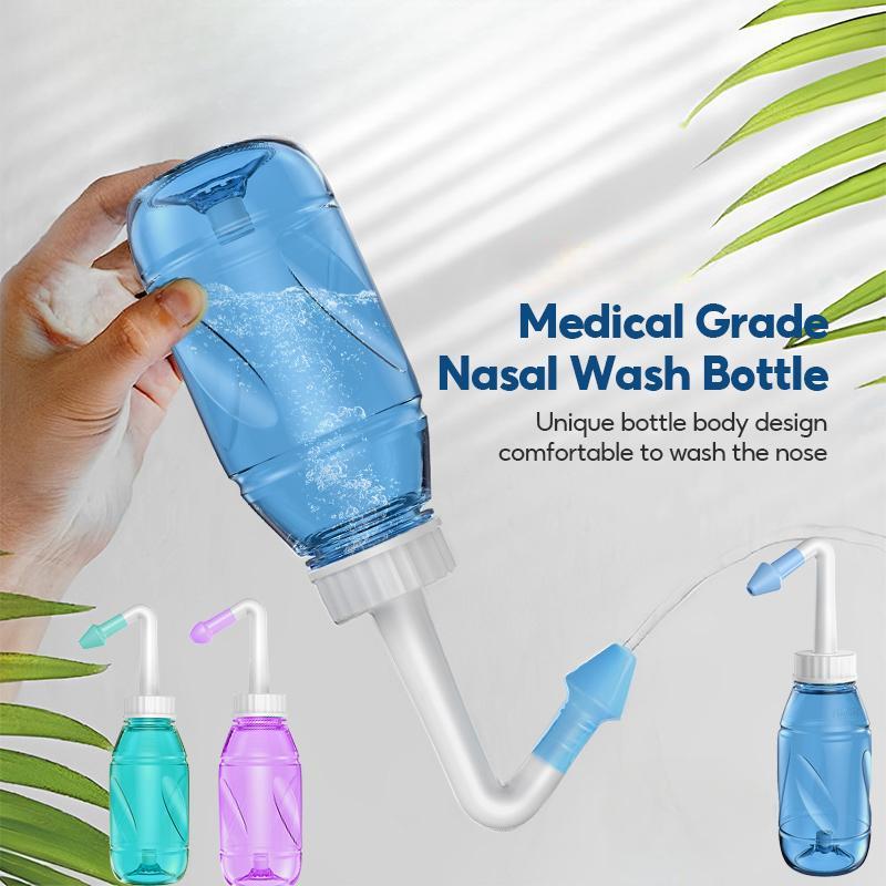 1PC 300ML Nasal Irrigator Nasal Rinse Bottle Nasal Wash Cleaner Nose Protector Avoid Allergic Adults Children Neti