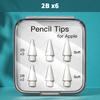 For Apple Pencil 1st 2nd 3rd USB-C Pro Tip For Apple Pencil Pen Nib Double Layer 2B HB 2.0 3.0 Soft Hard iPad Pencil Accessories