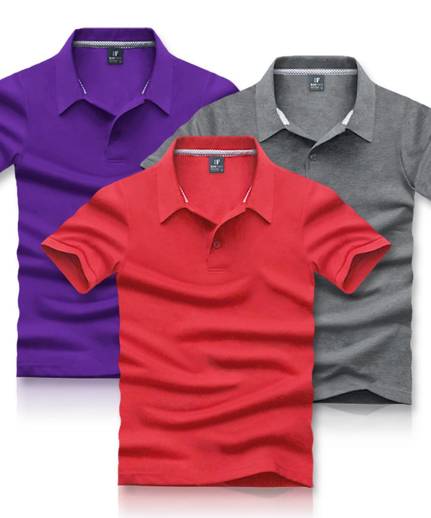 BLUEFORCE Bart Short Sleeve Polo Shirt [15 Colors] (C Type)