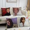 Singer B-Barry Manilow Cushion Cover For Pillow Printing Sofa Decoration Home Car Room Coffee Shop Office Nordic Simplicity