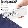 Handheld Portable Mini Electric Sewing Machine Suitable for DIY Sewing Processes Such As Clothing, Pillows, Fabrics, Etc
